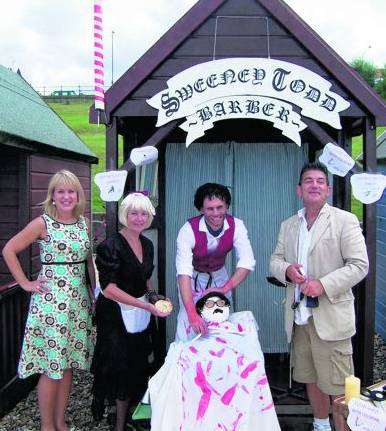 Beach Hut competition in Herne Bay