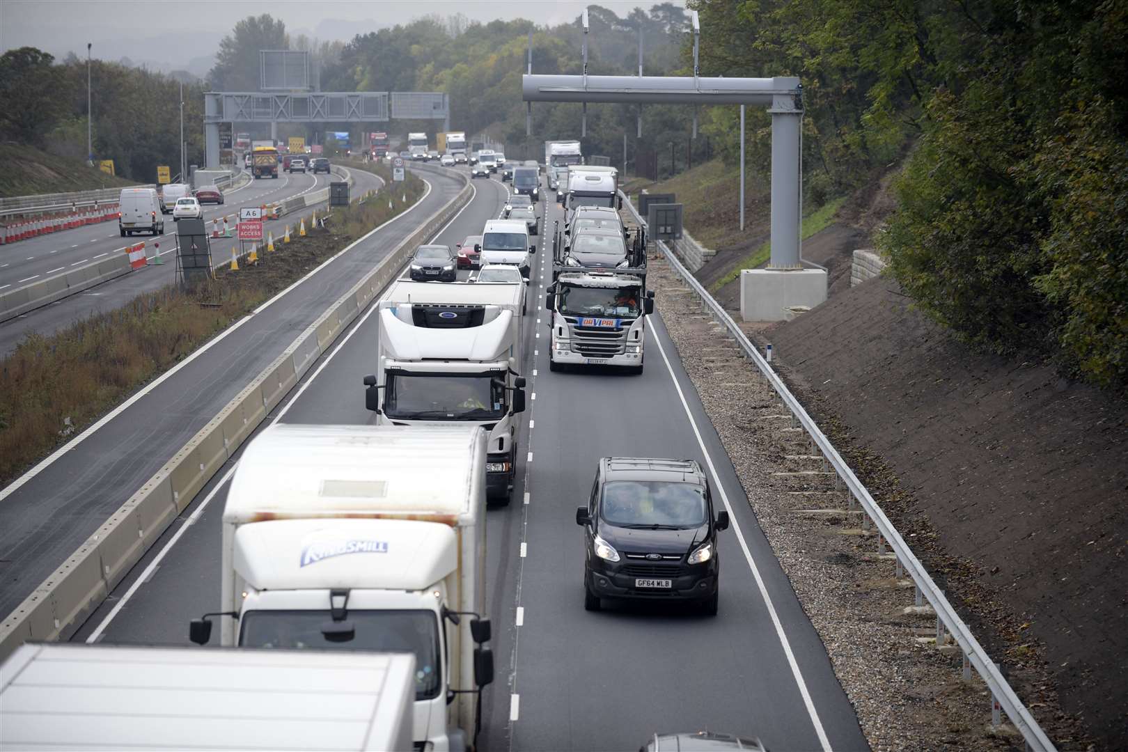 The new technology will be able to monitor lorry drivers in real time Picture: Barry Goodwin