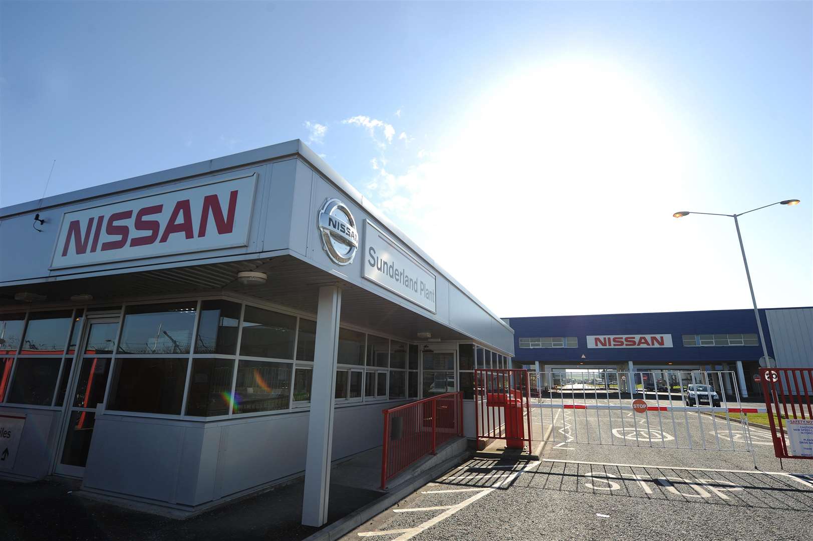 A general view of the Nissan factory in Sunderland (Owen Humphreys/PA)