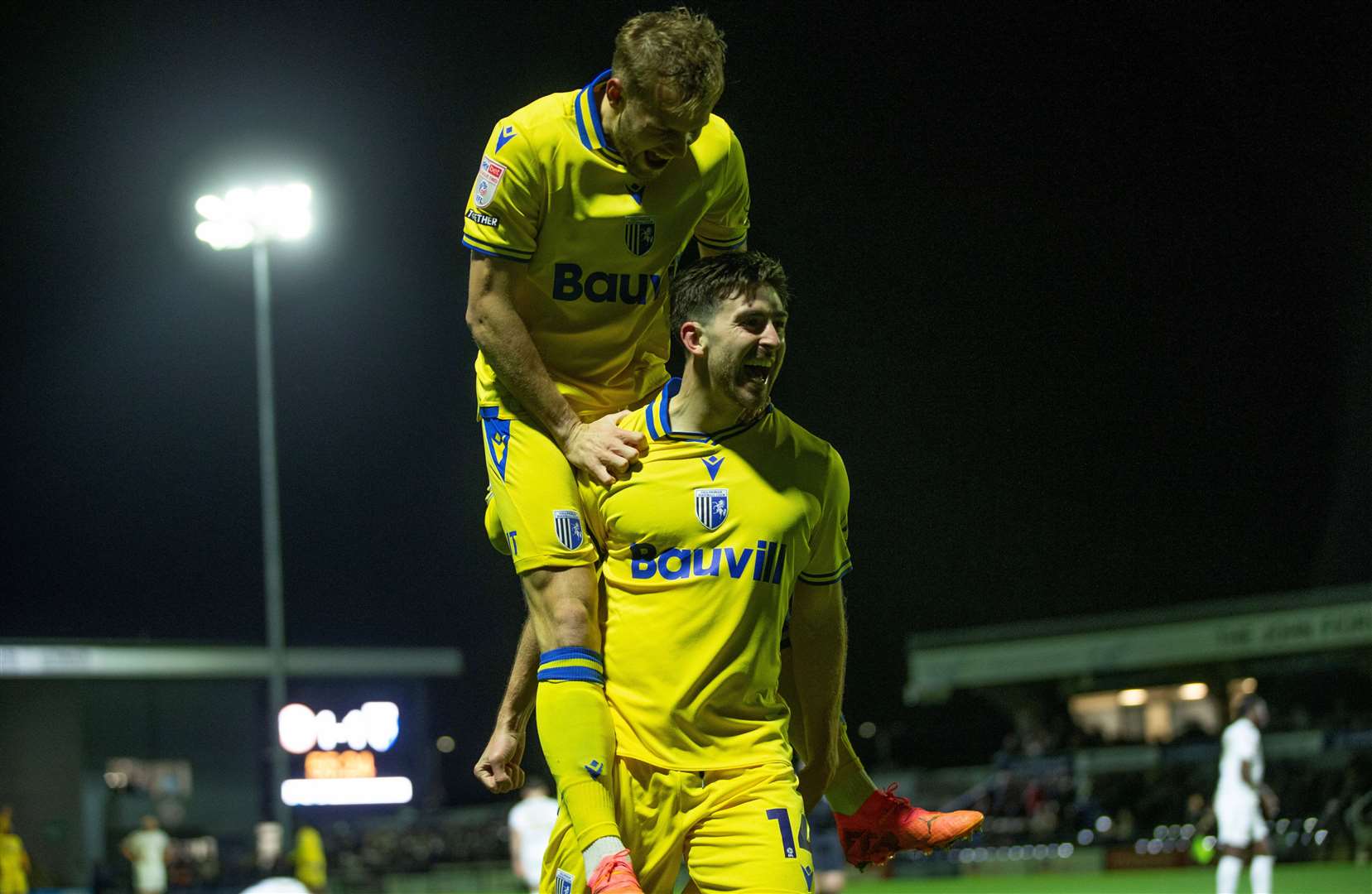 Robbie McKenzie scored against Bromley but the Gills lost 2-1 at Hayes Lane Picture: @Julian_KPI