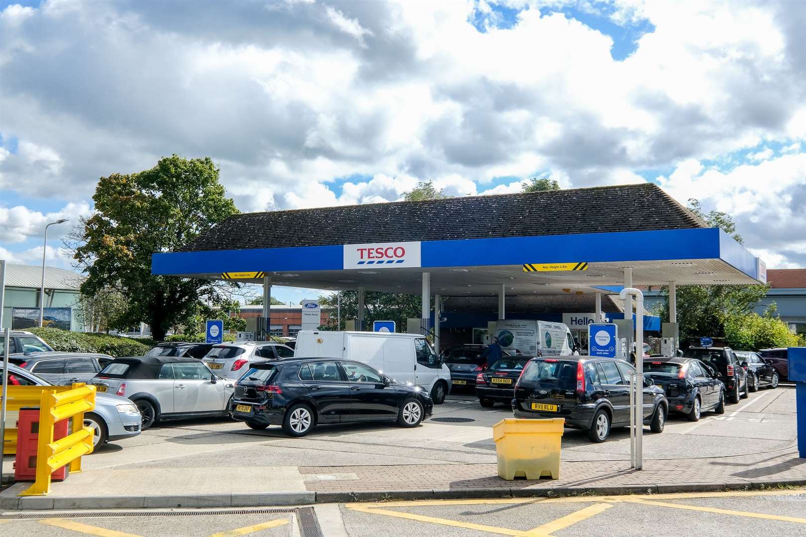 Tesco has taken 6.5p off a litre of unleaded