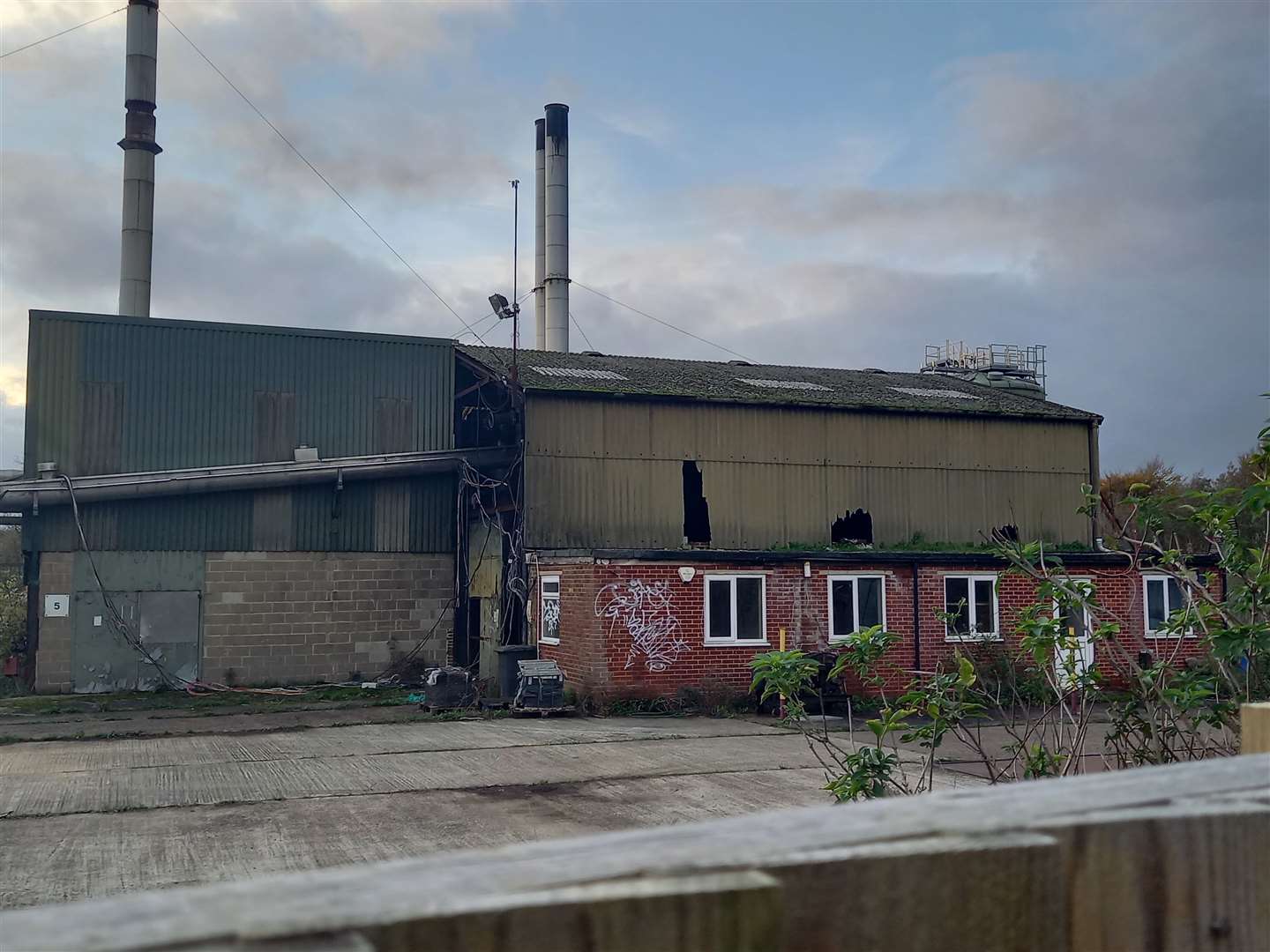 The abandoned Thruxted Mill