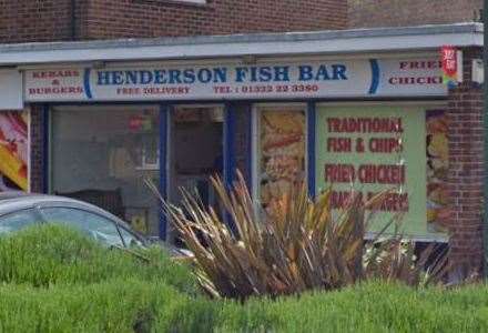 Henderson Fish Bar in Dartford. Picture: Google Maps