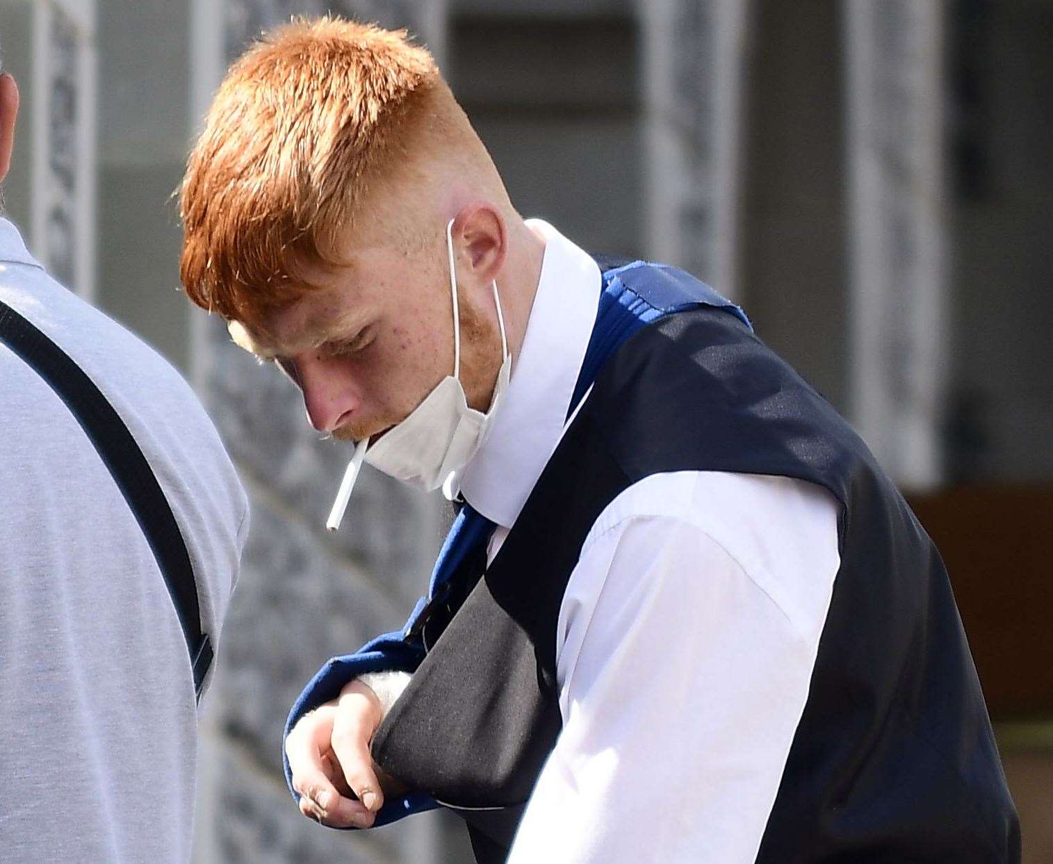 Charlie Golding at Canterbury Crown Court. Picture: Barry Goodwin