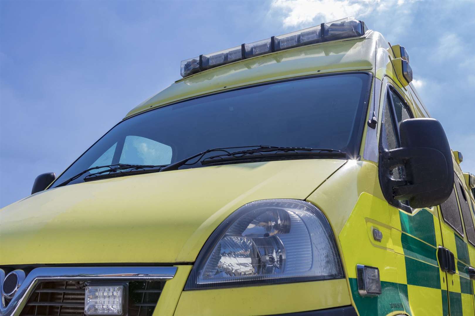 A man has been arrested following the collision. Stock Image