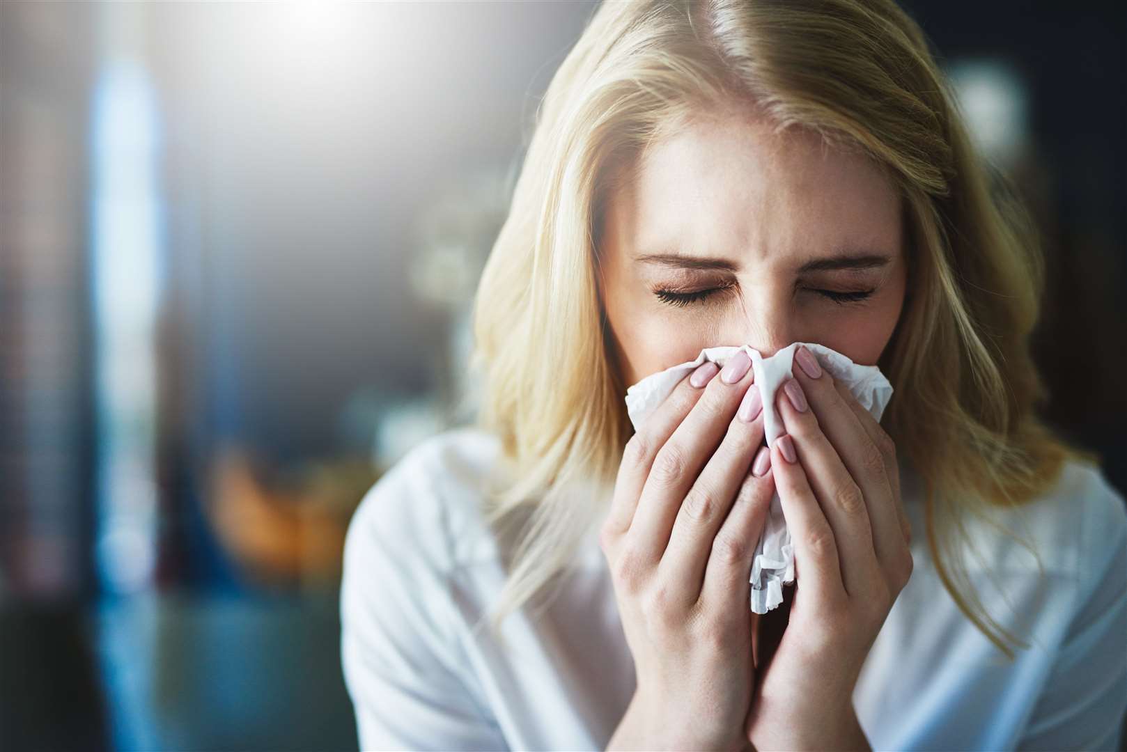 Misophonia can be triggered by the noise someone makes when they eat, breath, sneeze or even chew. Stock picture: iStock