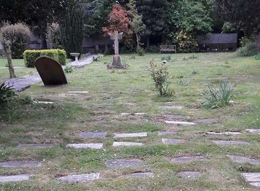 St Peter's Garden of Remembrance in Broadstairs