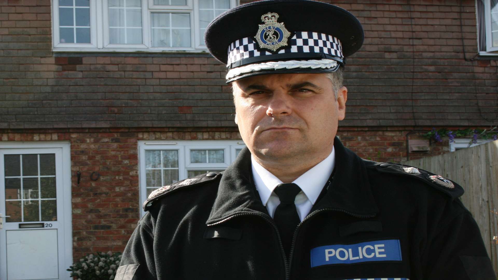 Chief constable Alan Pughsley