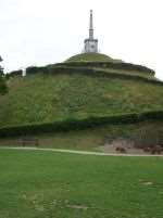 The Dane John mound from where the zip wire will go