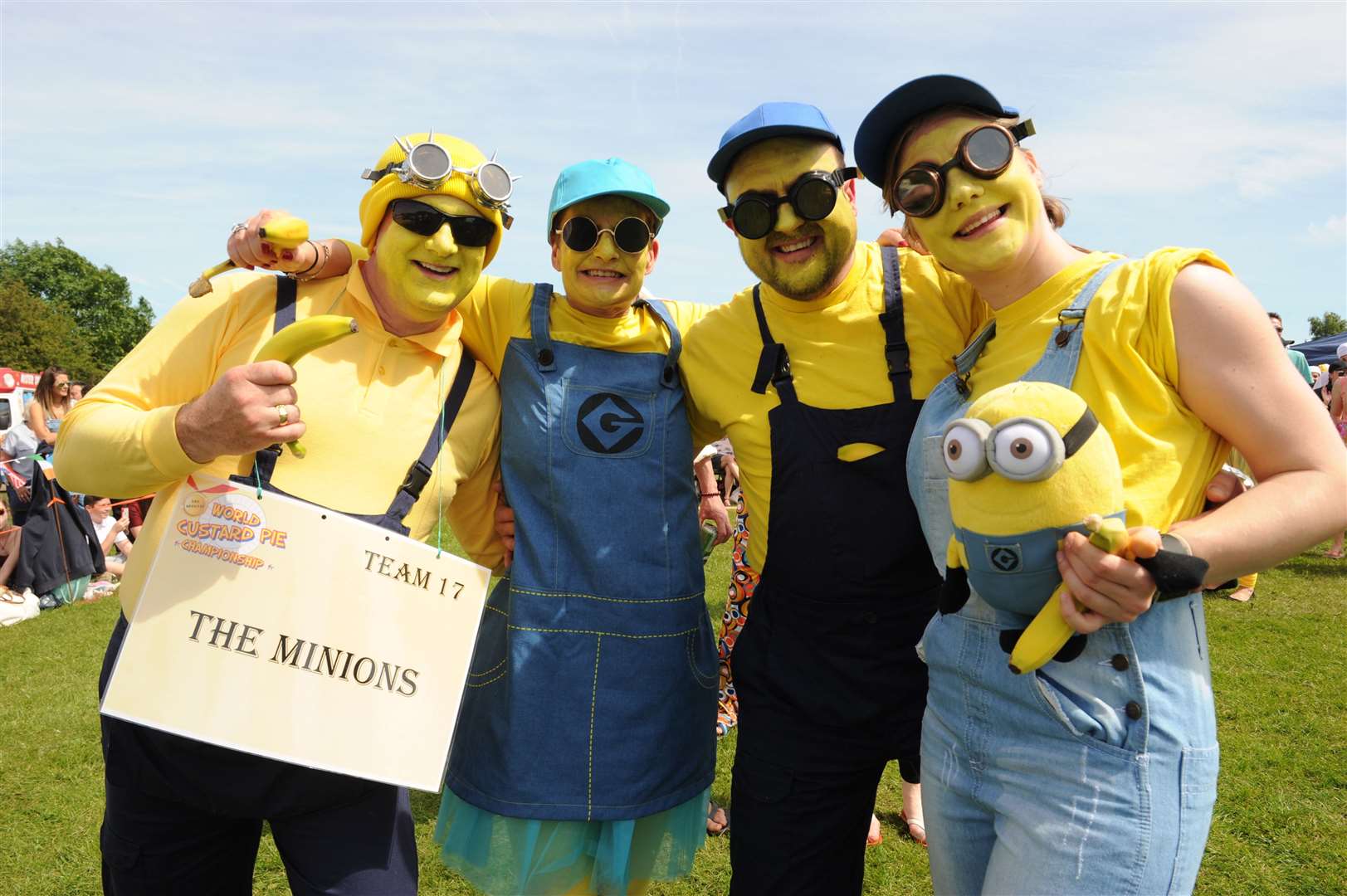 World Custard Pie Championships 2019..Picture: Steve Crispe