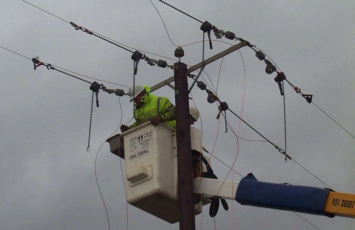 Communication cables across Canterbury were damaged