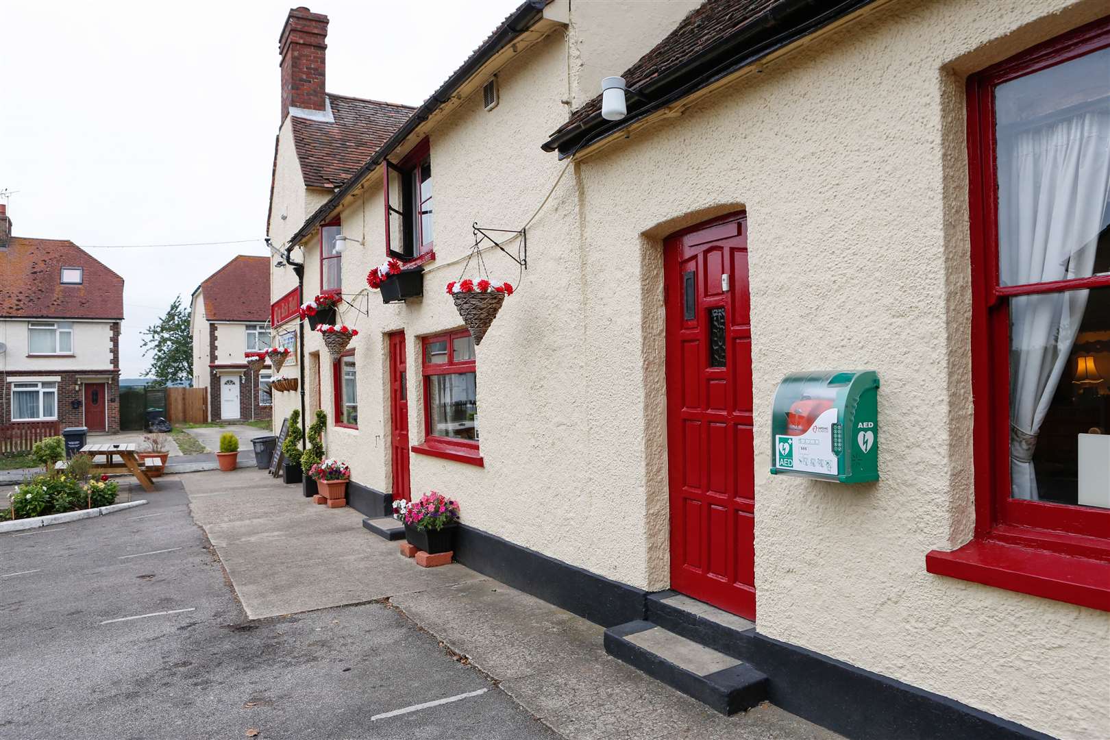 The Red Bull public house is a listed building