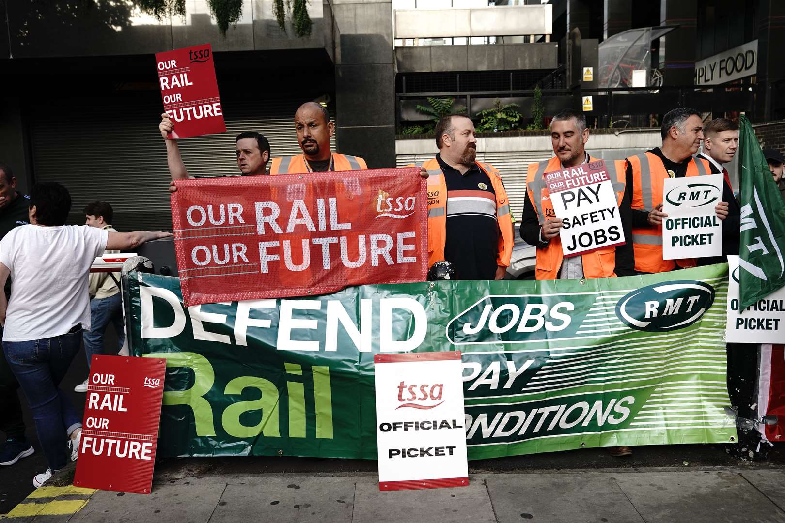 Train services have been decimated due to strike action in recent months (Aaron Chown/PA)