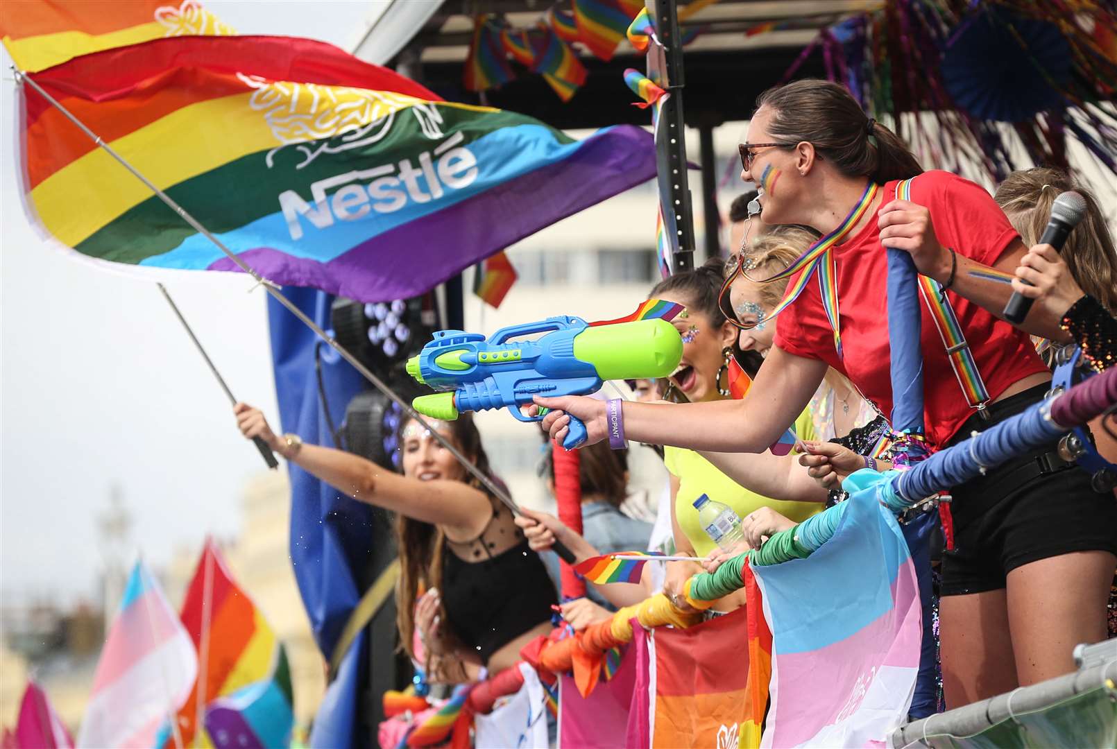 Brighton Pride in 2019 (Matt Alexander/PA)