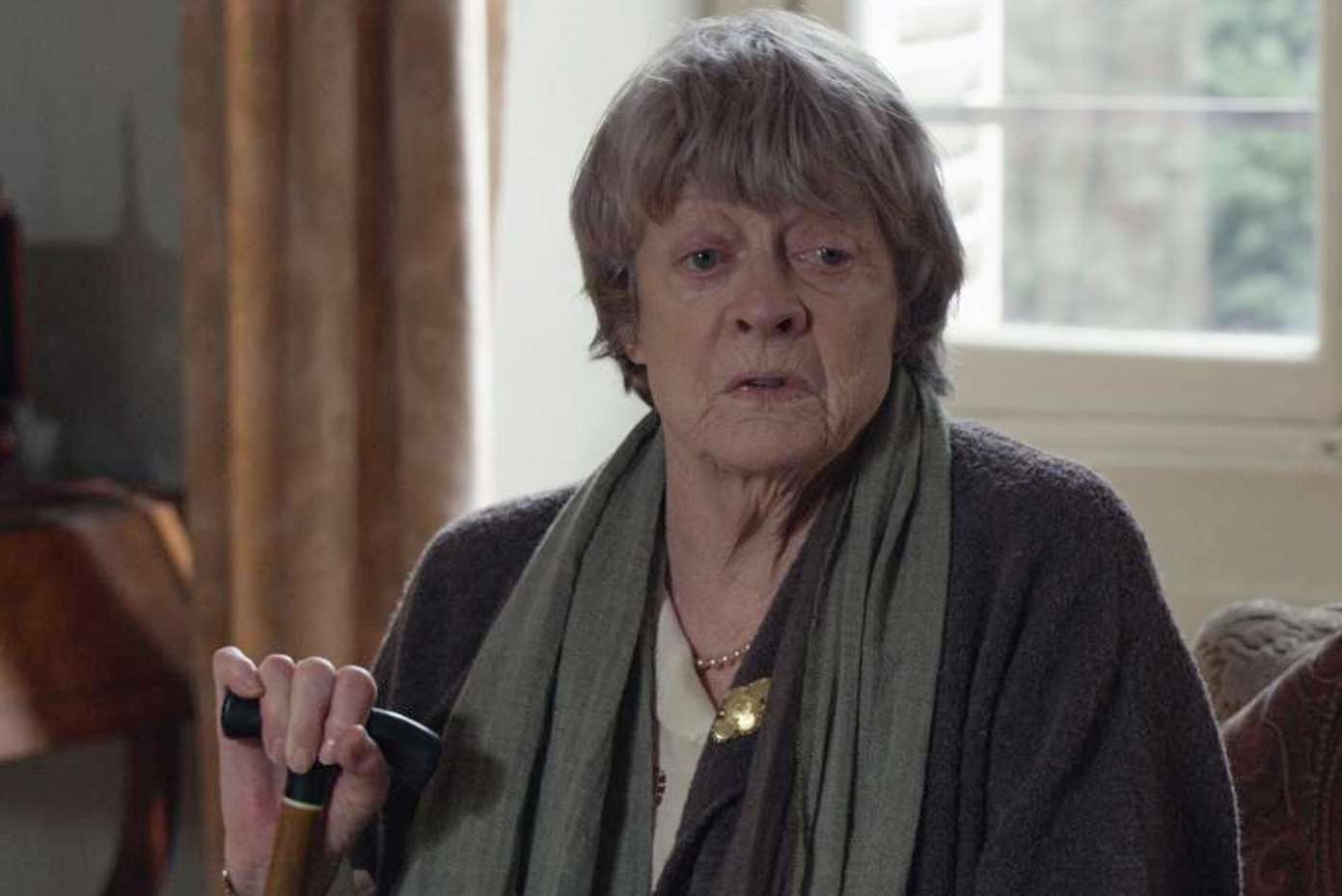 Maggie Smith as Mathilde, in My Old Lady. Picture: PA Photo/Handout/Curzon Film World