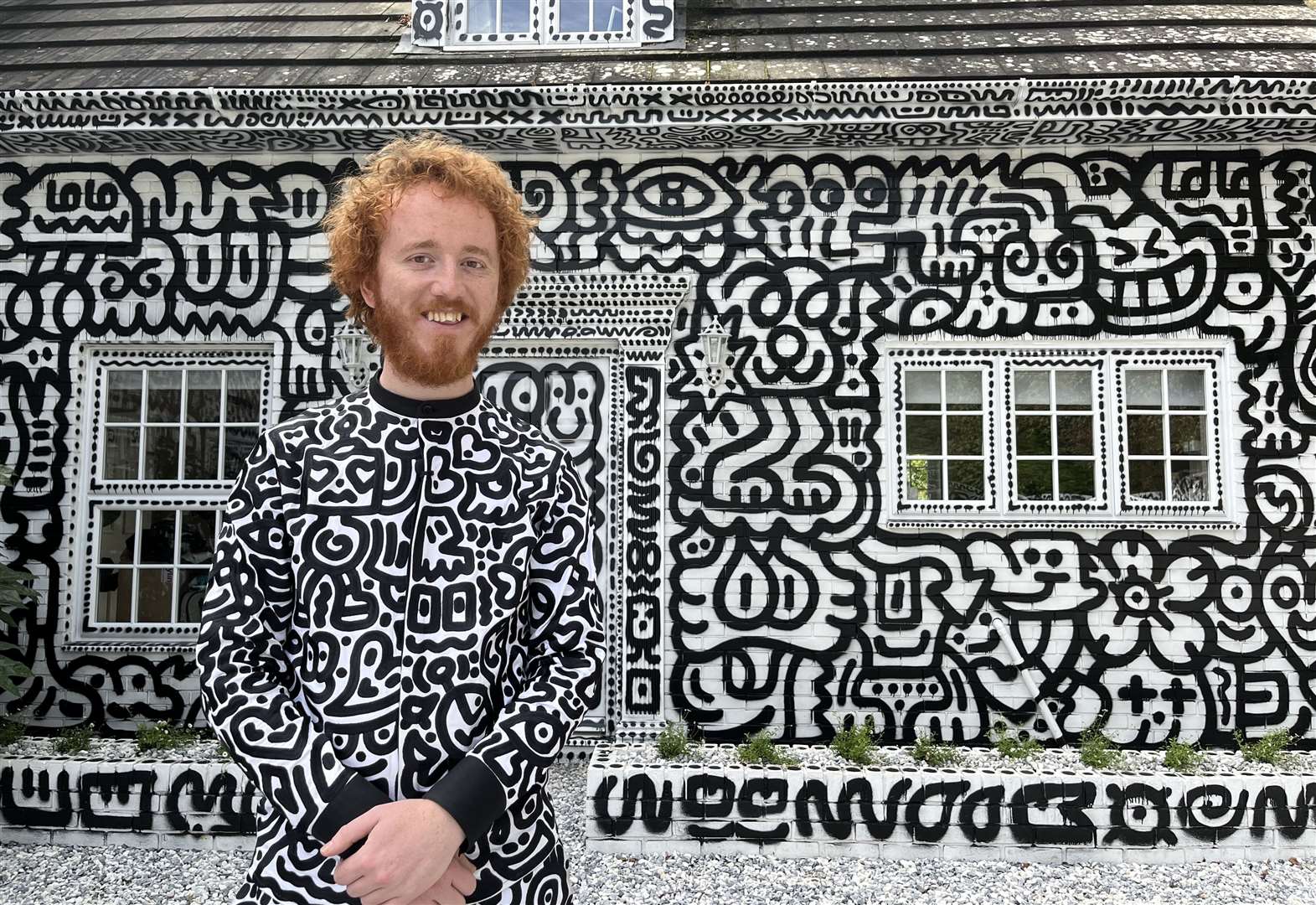 Podcast: Artist Mr Doodle, aka Sam Cox, guides us around his doodle ...