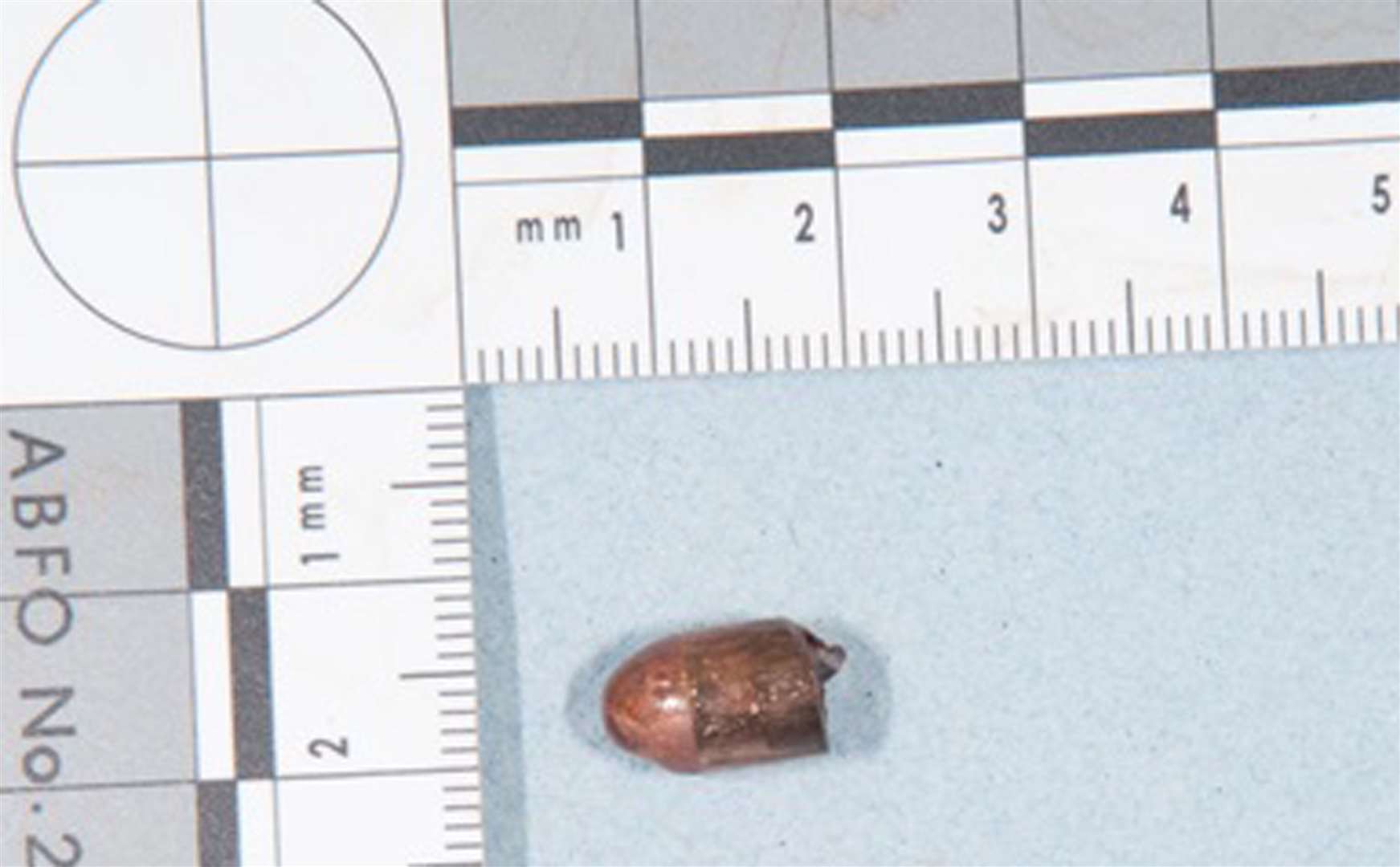 A bullet recovered from the scene of the fatal shooting (Essex Police/PA)