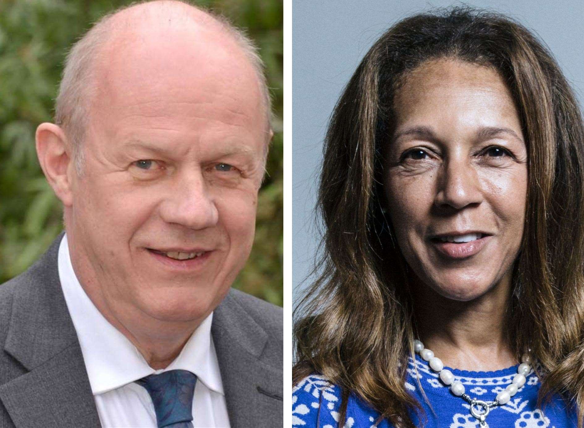 Kent MPs Damian Green and Helen Grant have seen major changes to their old constituencies