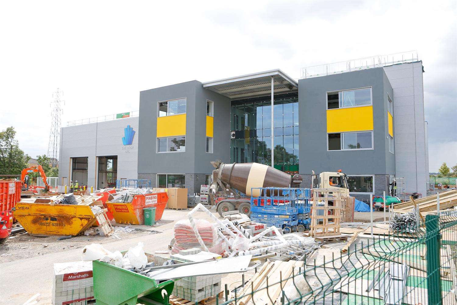 Building work at Leigh UTC