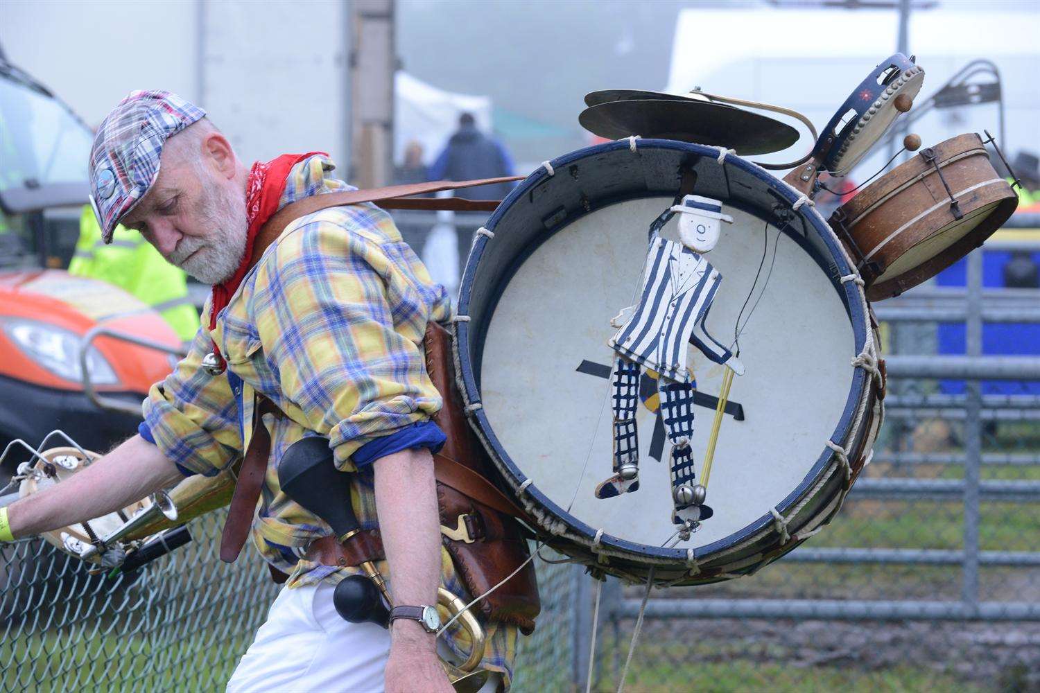 A one-man band