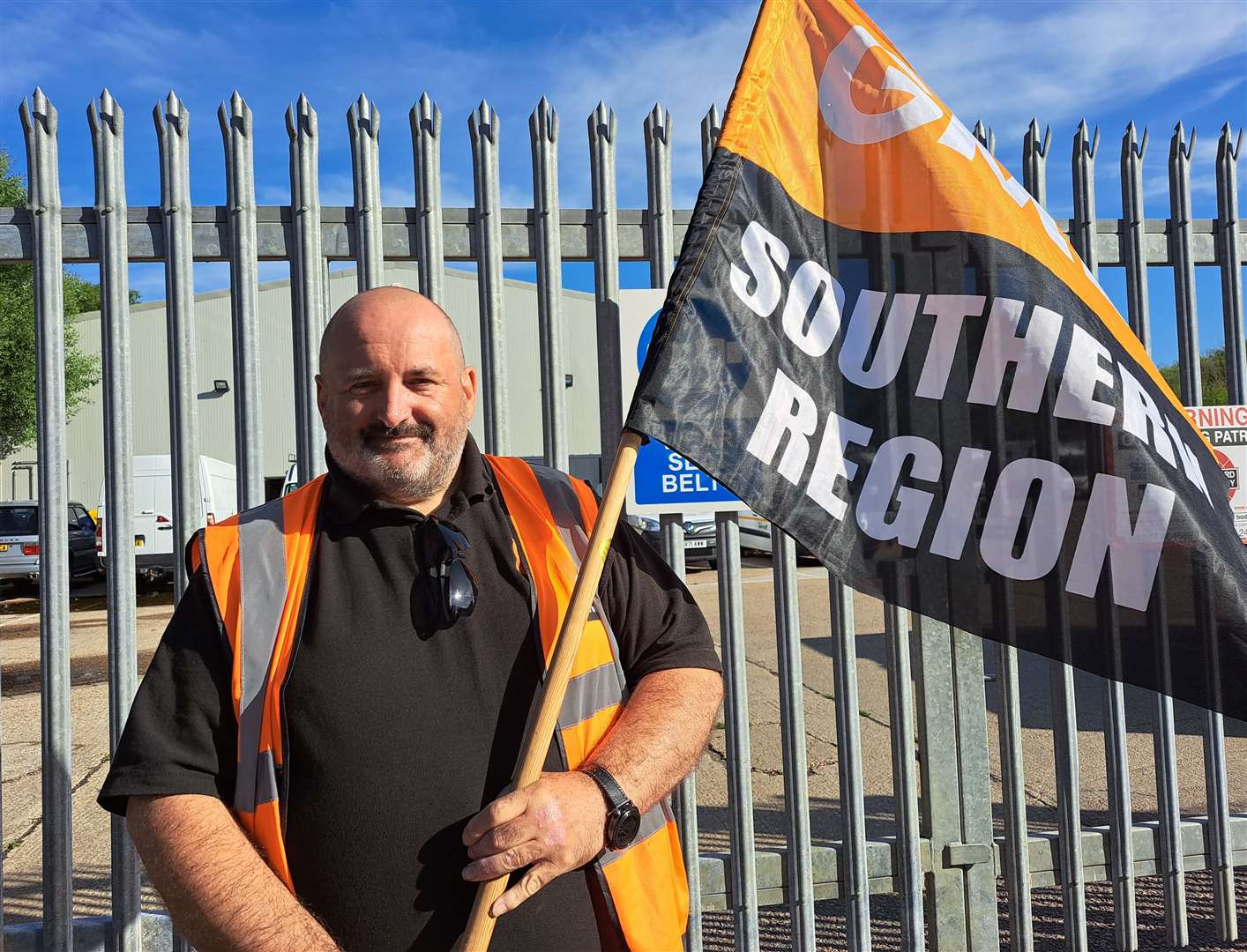 GMB regional organiser Frank Macklin