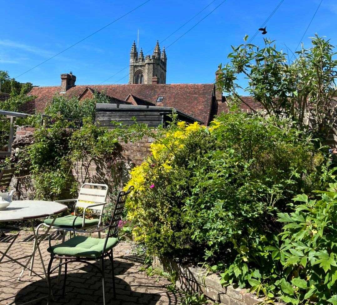 The shop in Chiddingstone first opened for business back in 1453 and now has a tearoom and post office