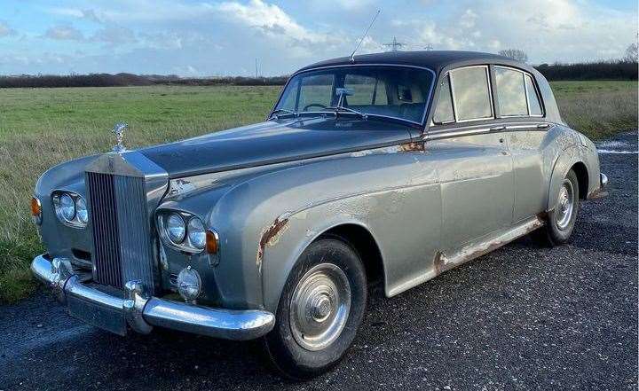 The 1965 Rolls Royce Silver Cloud needs some tlc