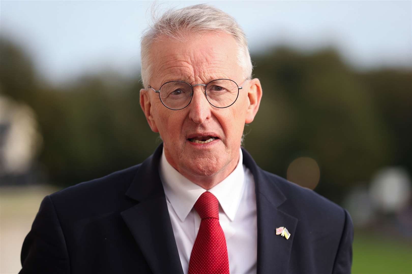 Shadow Northern Ireland secretary Hilary Benn said closer ties with the EU are possible (Liam McBurney/PA)