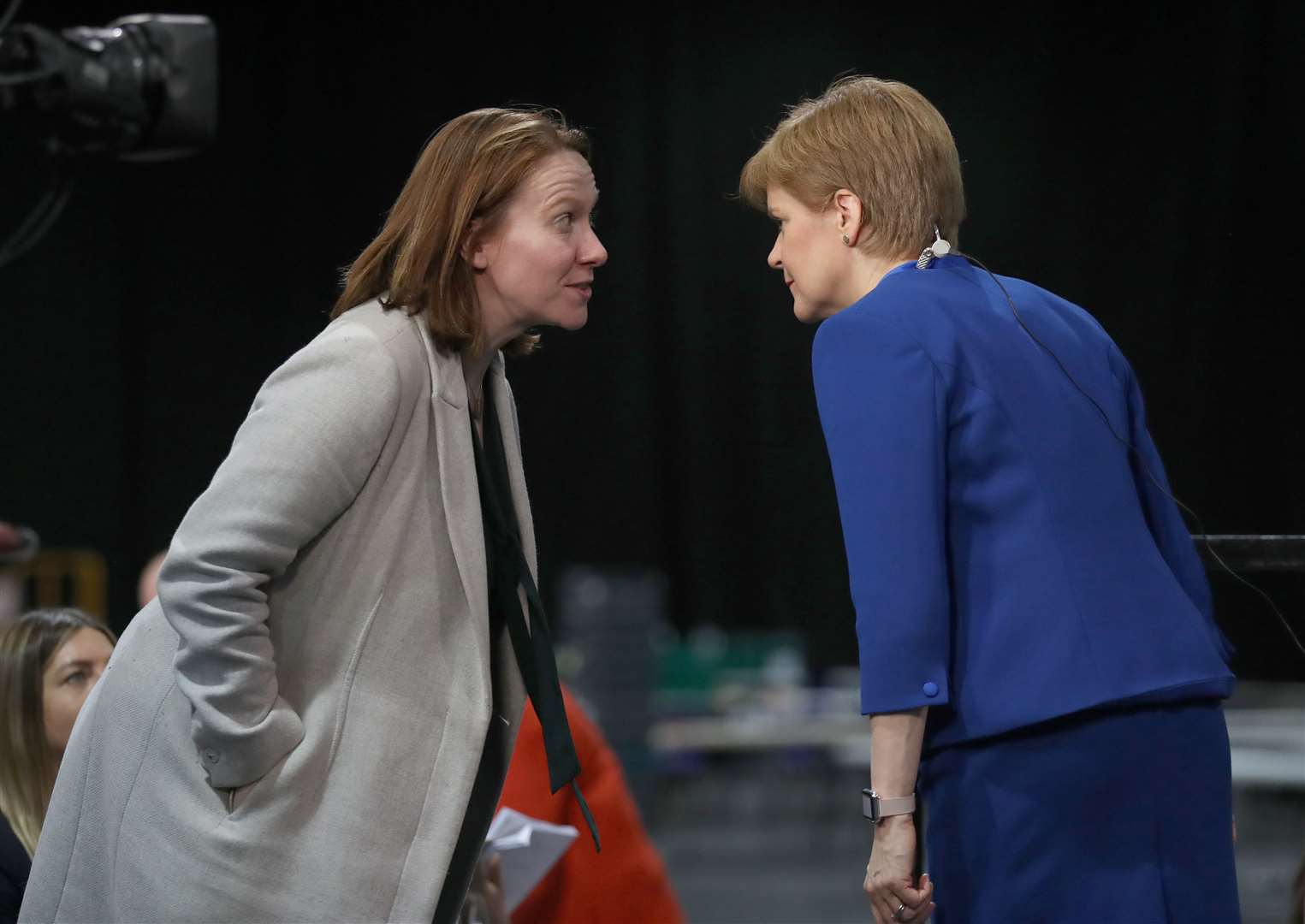 Liz Lloyd, left, agreed she was one of Nicola Sturgeon’s closest confidantes (Andrew Milligan/PA)