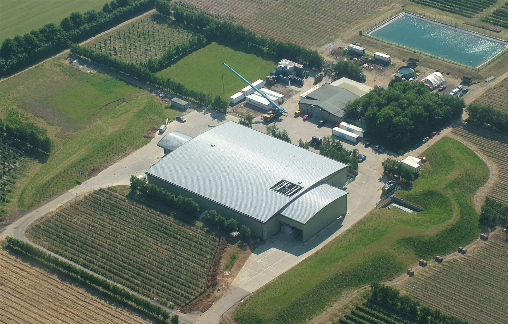 Winterwood Farms in East Sutton, Maidstone, is one of the firms affected by the coronavirus crisis