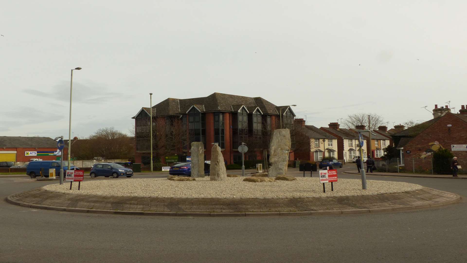 It's been dubbed a mini Stonehenge