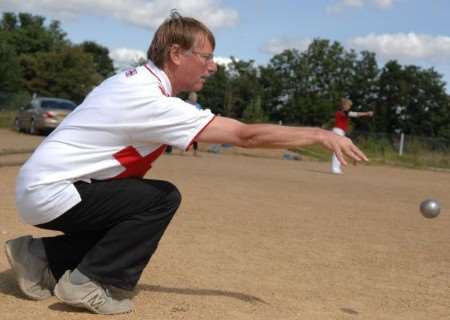 Dave Blakely, from Thanet, competing for England Picture: David Antony Hunt