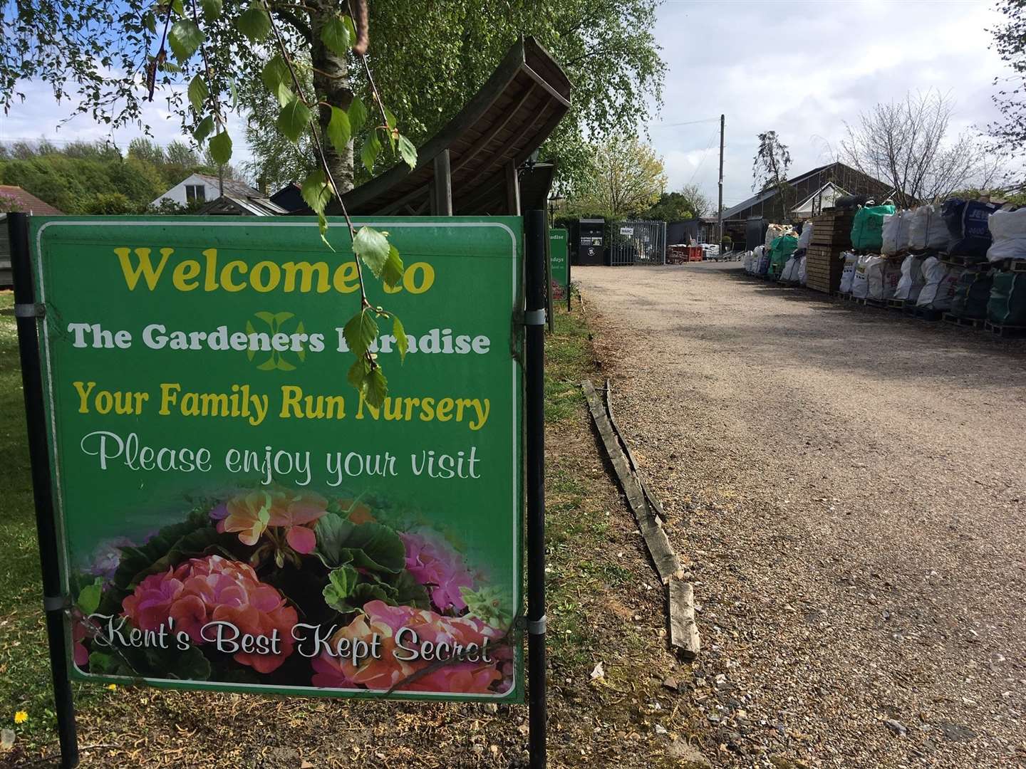 Gardeners Paradise in Stodmarsh Road