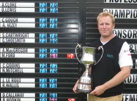 matt ford reclaims second championship pga career southern professional round his bearsted