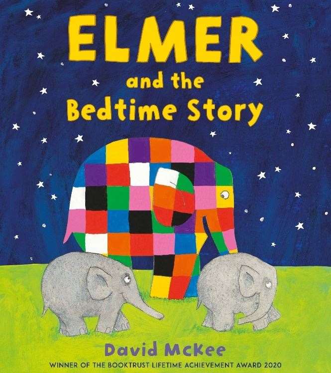 David McKee's brand-new book, 'Elmer and the Bedtime Story'