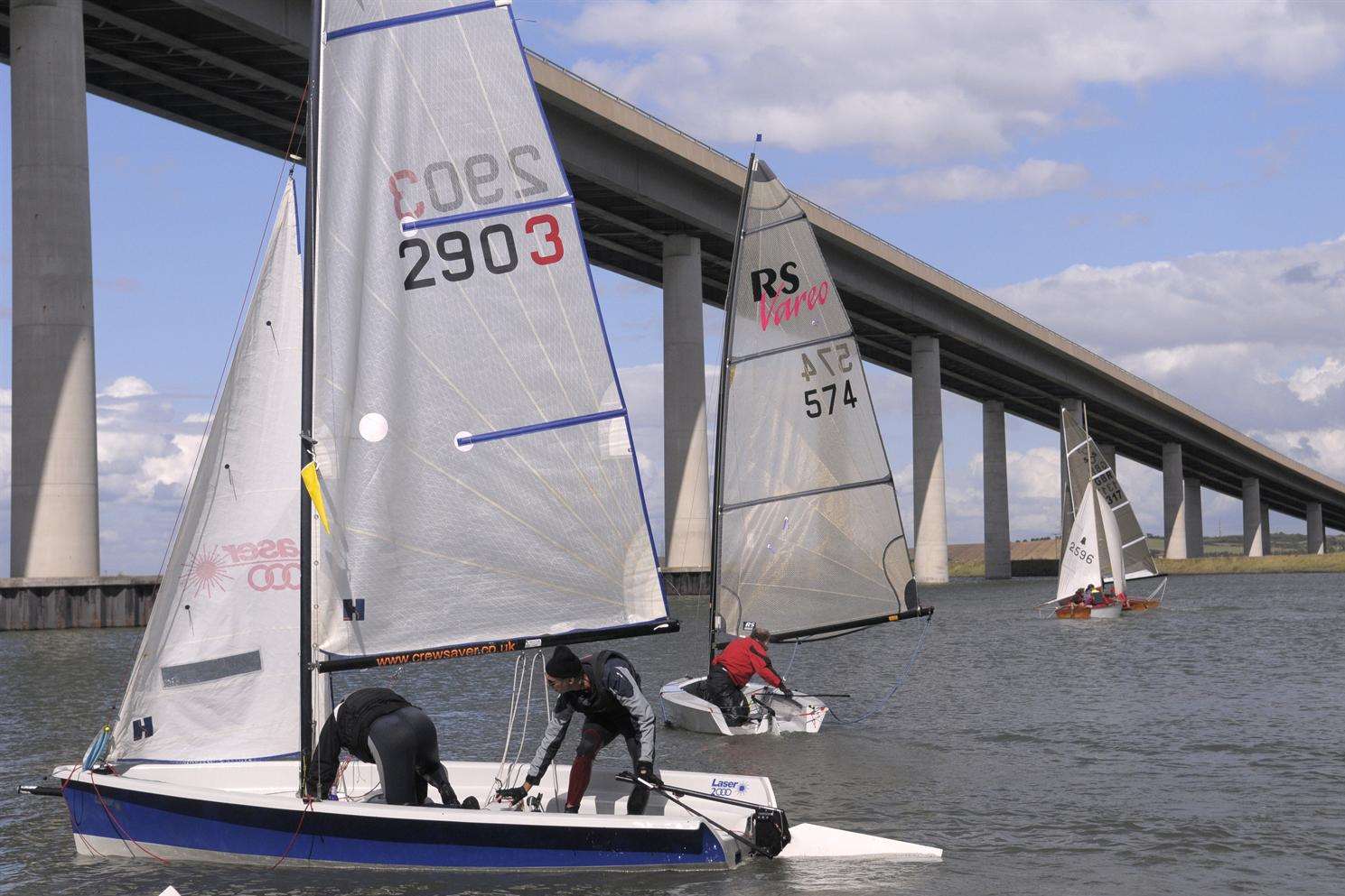 Isle of Sheppey Round-the-Island race 2013