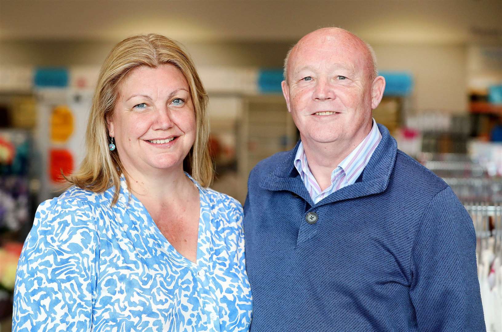 David Leavesley, of Chartham, near Canterbury, with his wife Dee. Mr Leavesley is calling for the next government to create a "turning point for cancer". Picture: SWNS