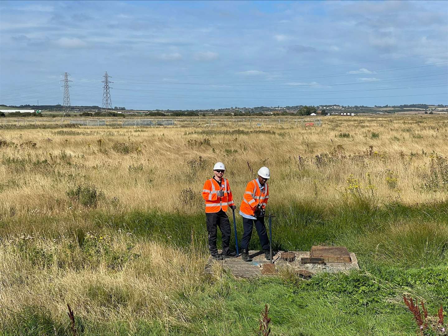 Southern Water has completed the multi-million-pound pipeline connecting Sheppey and the mainland. Picture: Southern Water