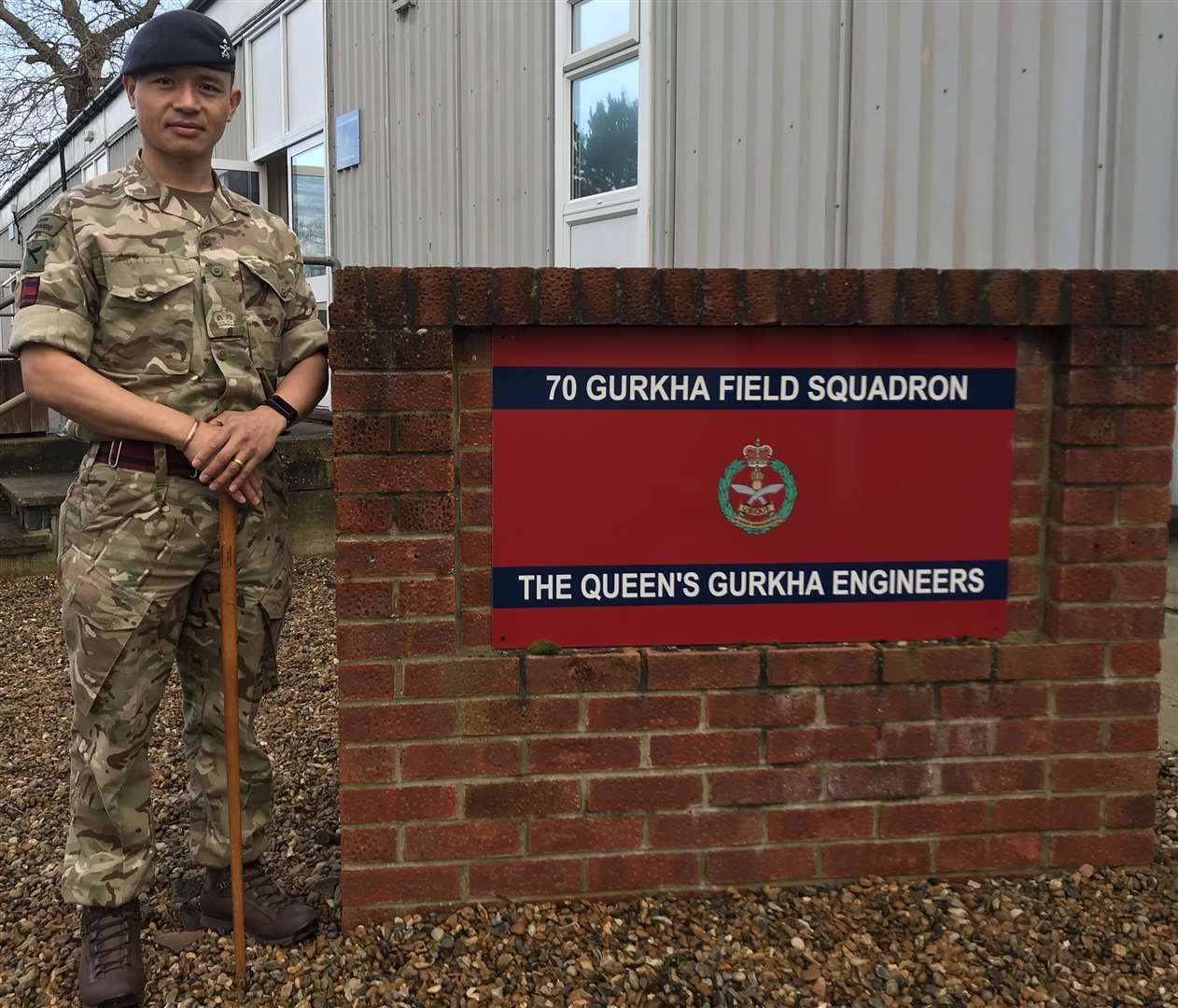 Invicta Park Barracks - home to the Gurkhas