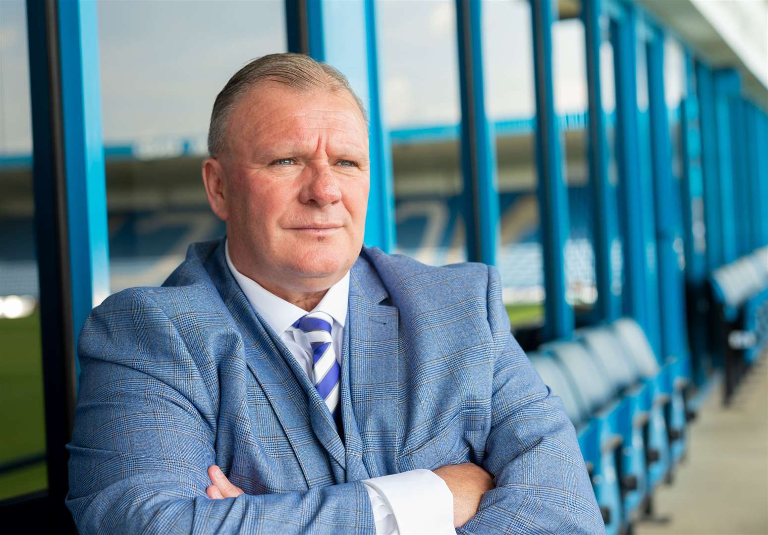 Gillingham manager Steve Evans Picture: Ady Kerry