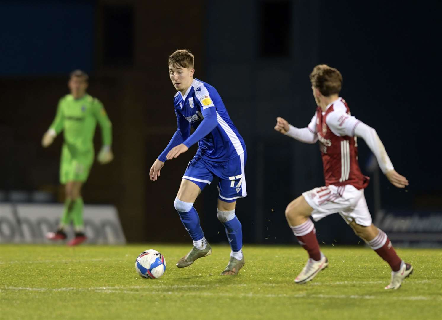 Josh Eccles has gone back to Coventry City after playing 14 games for Gillingham Picture: Barry Goodwin