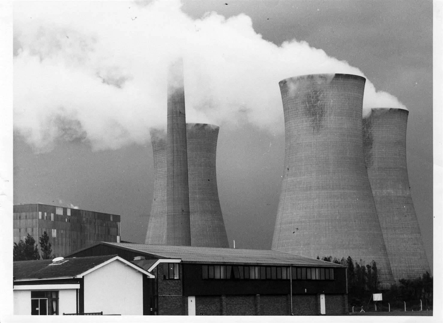 The power station when it was operational. Picture: Judith Gaunt