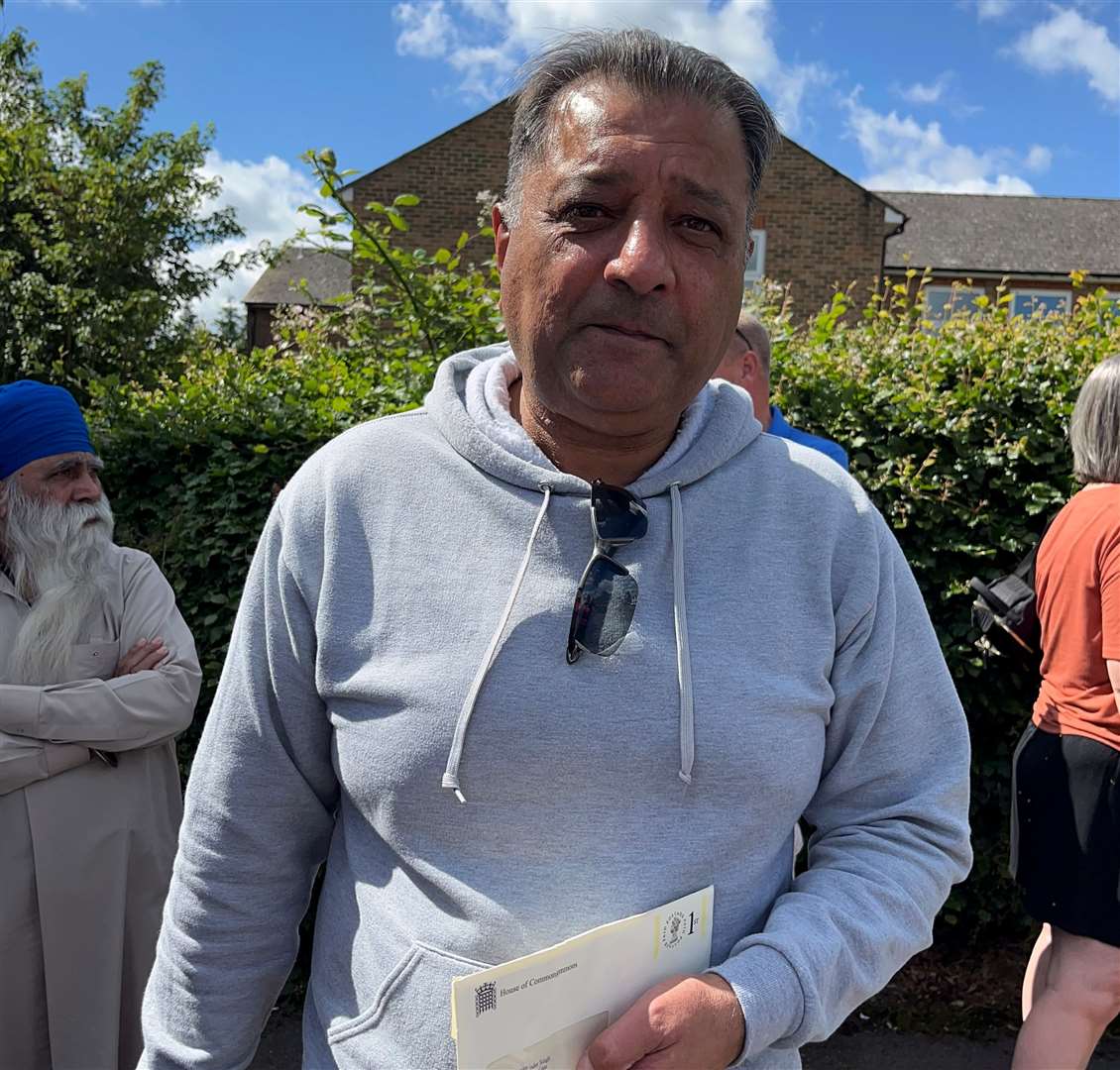 Joe Singh has created a petition and set up a protest against the plans for Edward Moore House