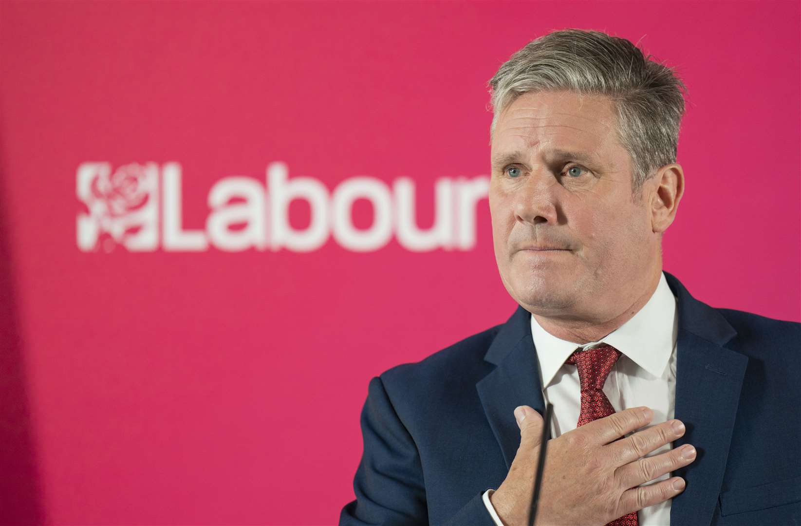 Labour leader Sir Keir Starmer highlighted a pragmatic approach (Danny Lawson/PA)