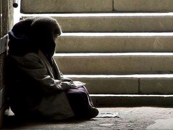Dartford and Swale have some of the highest homeless figures in the South East. Stock picture
