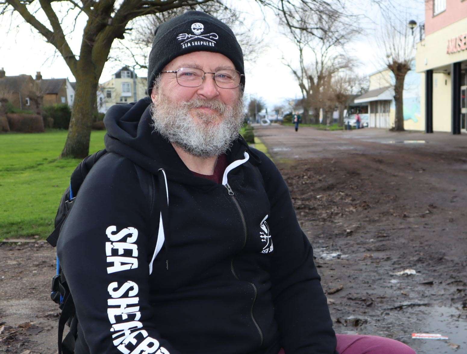 Phil Crowder who chairs Sheerness Town Team