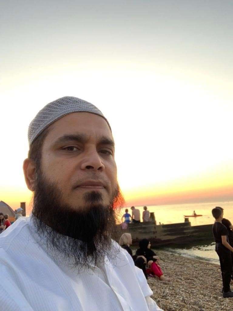 Imam of the Masjid Abu Bakar Mosque Hafiz Rahman.