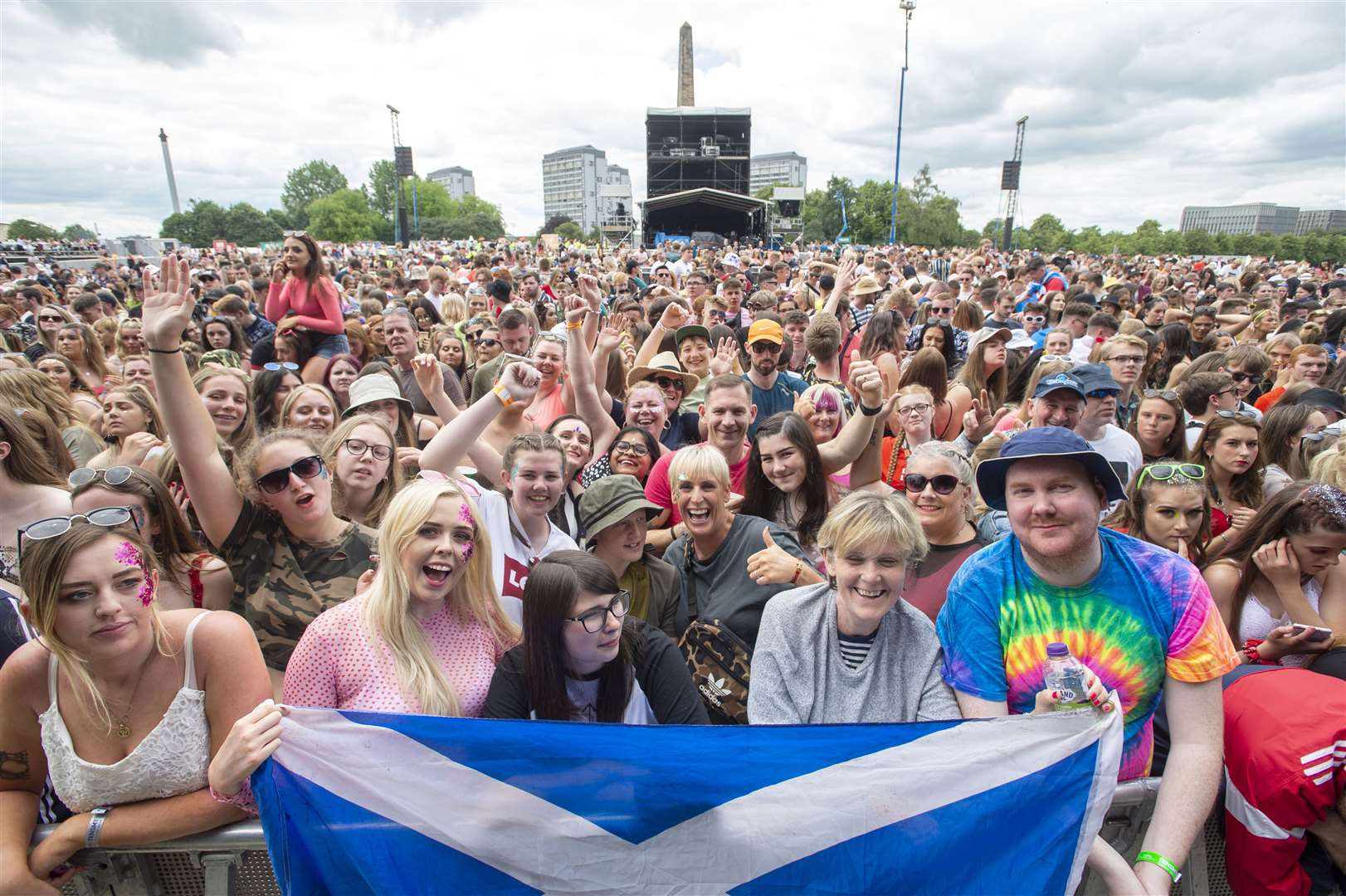 The TRNSMT festival generates millions for the Glasgow economy (Lesley Martin/PA)