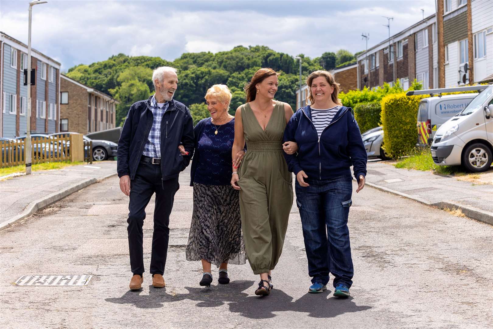 The winners of the People's Postcode Lottery live in Chalcroft Road, Sandgate. Picture: People's Postcode Lottery