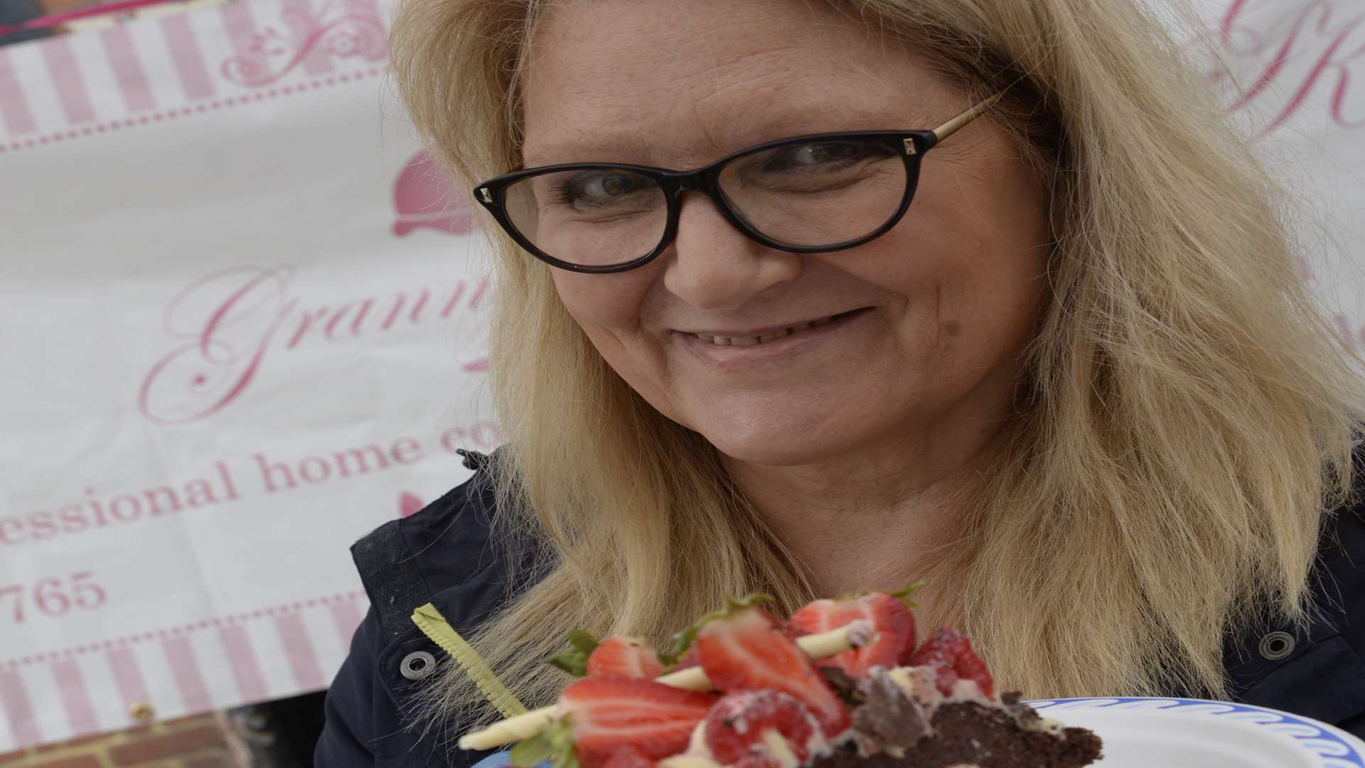 Sue McGuire of Granny's Kitchen at last year's Faversham Food Festival Picture: Chris Davey